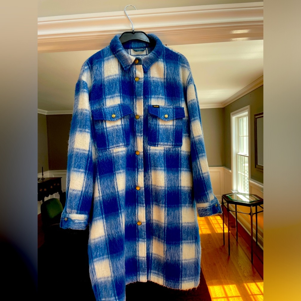 Wrangler wooly long Shacket